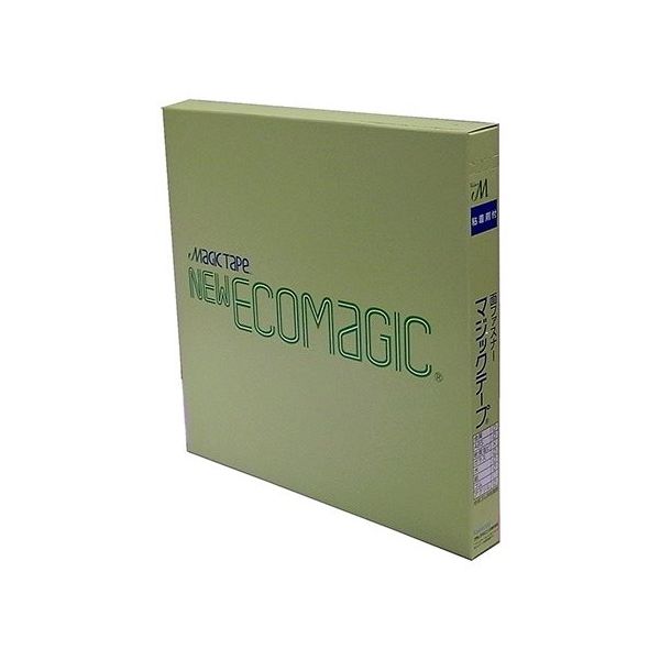 クラレ 粘着剤付エコマジックテープ B面ループ 白 MAGIC-T2525BPN-WH 1箱(1巻) 63-1240-08（直送品）
