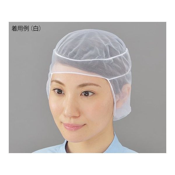 ホワイトマックス ヘアーネット キャッピー 1ー1 白 20枚入 62-9848-87 1箱(20枚)（直送品）