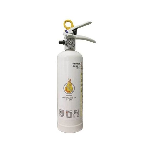 初田製作所 住宅用強化液消火器 シンプルホワイト KLZ-1000 1個 65-3691-73（直送品）