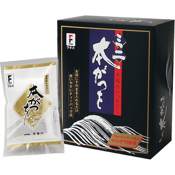 フタバ ミニ本がつを だしパック 6101 1袋(10g×5P)×6BL)（直送品