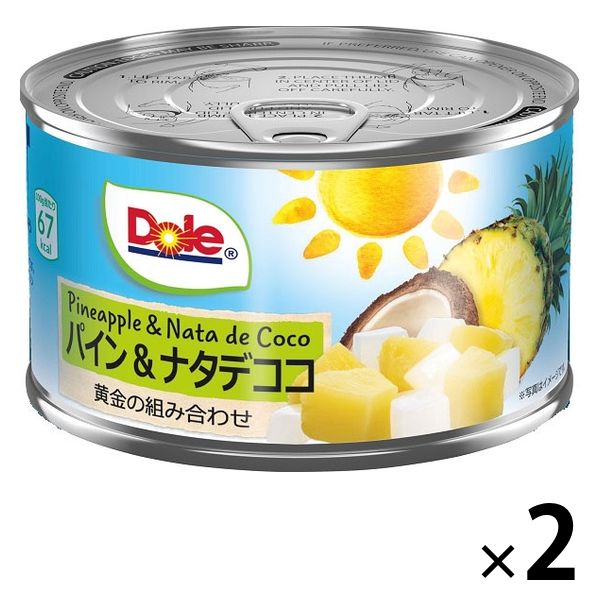 ドール　パイン＆ナタデココ227g　1セット（1缶×2）