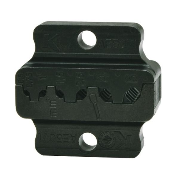 Klauke クラウケ 専用ダイス フェルール用 0.5~6sq AE5071 1個 545-4776（直送品）