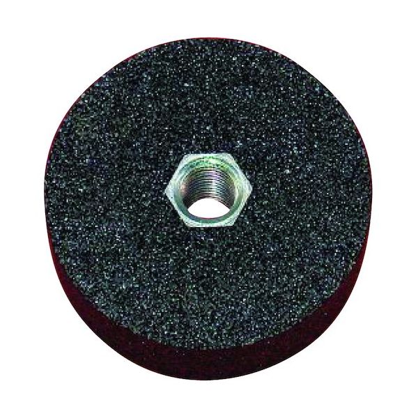 柳瀬 ヤナセ レジノイド砥石 ネジ付平型 A(黒) 65x19 BA6519N-A 1セット(50個) 418-0325（直送品）