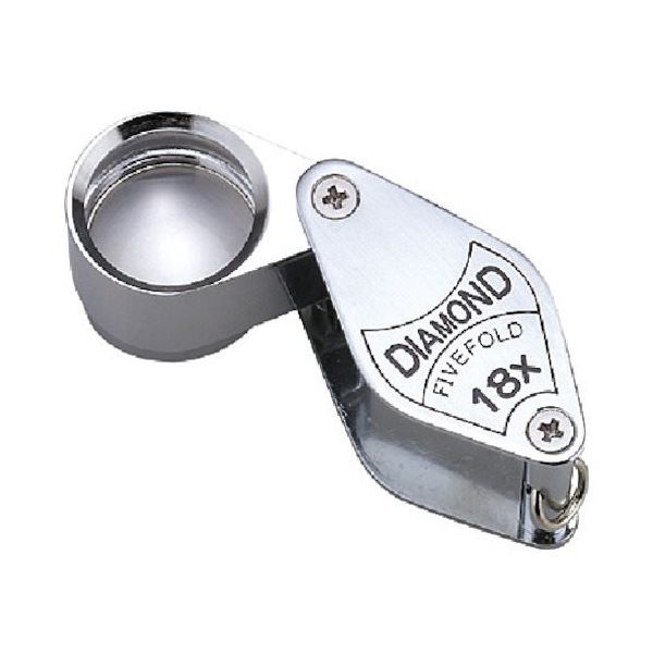 池田レンズ工業 池田レンズ メタルホルダールーペ 倍率18倍 7011 1個 805-1927（直送品）