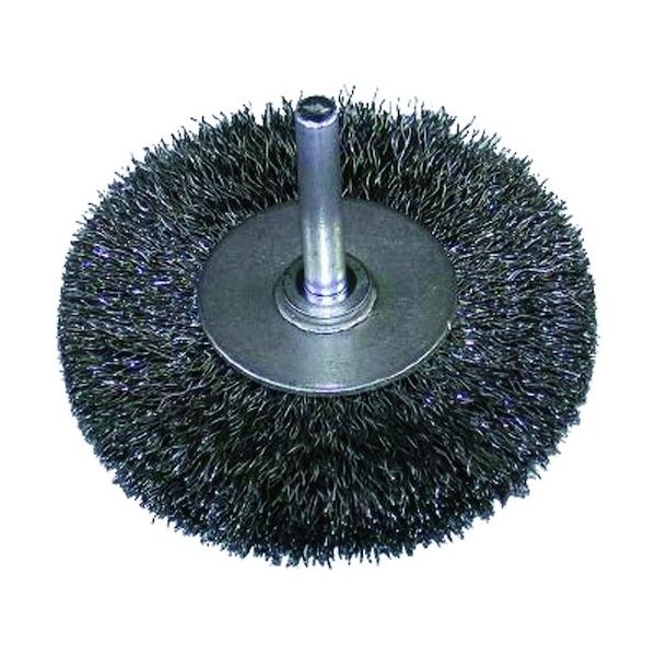 柳瀬 ヤナセ ホイールブラシ・鋼線 350X25.4X32X150X100 BKF31 1個 418-0409（直送品）