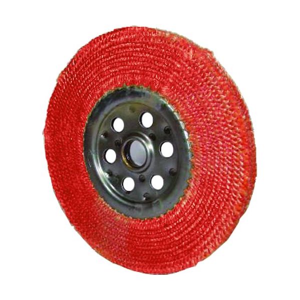 柳瀬 ヤナセ サイザルクローズドバフ 240x100x25.4 レッド CSB240-R 1個 418-1974（直送品）