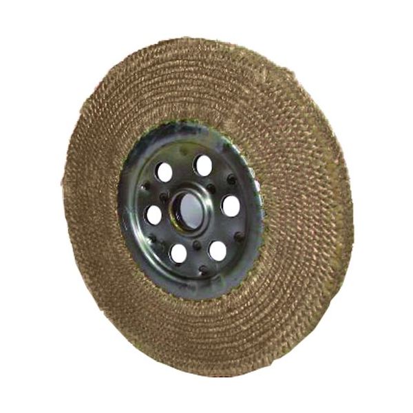 柳瀬 ヤナセ サイザルクローズドバフ 360x150x25.4 ブラウン CSB360-C 1個 418-3498（直送品）