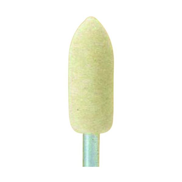 柳瀬 ヤナセ フェルト軸付ホイール 砲弾型 30x25x6 FT3025 1セット(10本) 418-0393（直送品）