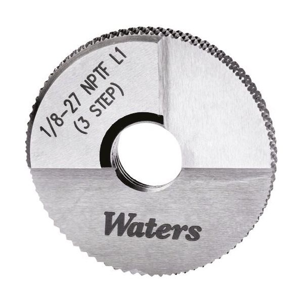ノガ・ウォーターズ WATERS テーパーねじ用リングゲージ(NPTF) WR1-111/2NPTF 1式 208-9063（直送品）