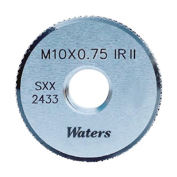 ノガ・ウォーターズ WATERS メートルねじ検査用リングゲージ(旧JIS) WGRIR2M22X1.0 1式 208-9353（直送品）