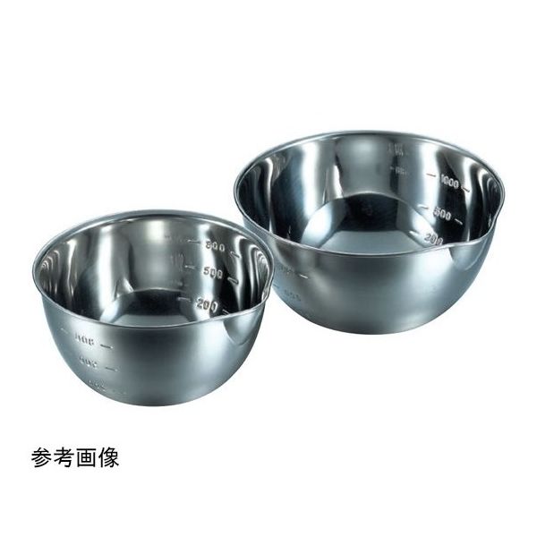 大屋製作所 18ー8 目盛付片口ボール 1.7L 18cm 1個 67-2415-59（直送品）