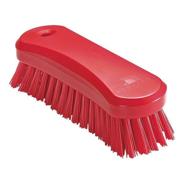 トラスト 脱毛防止 スクラブブラシ レッド 1293303 1個 67-5743-57（直送品）