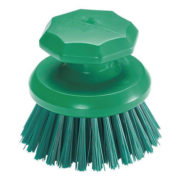 トラスト オールカラー ラウンドスクラブブラシ グリーン 1223602 1個 67-5743-80（直送品）