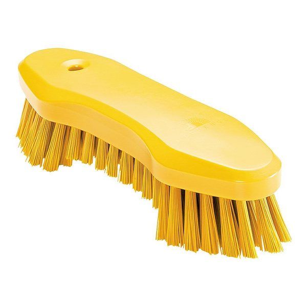 トラスト ダブルウイングスクラブブラシ イエロー 1233605 1個 67-5743-83（直送品）