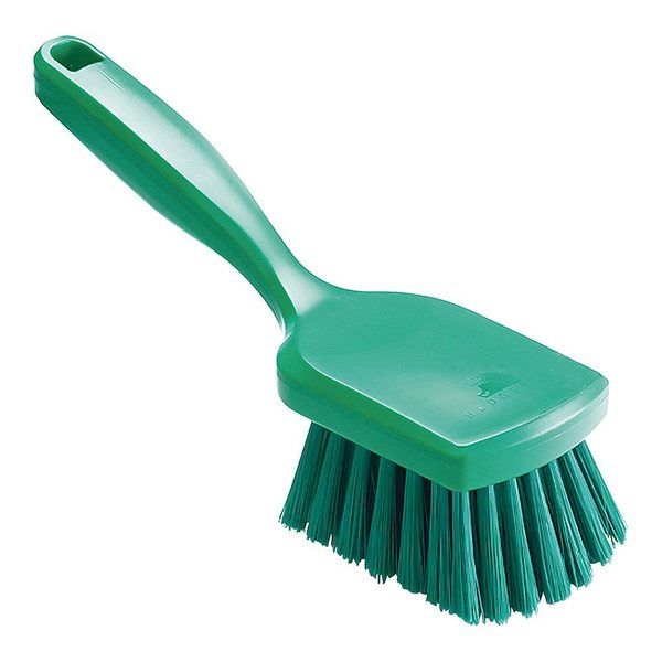 トラスト ショートハンドルブラシ ソフト グリーン 1241602 1個 67-5743-90（直送品）