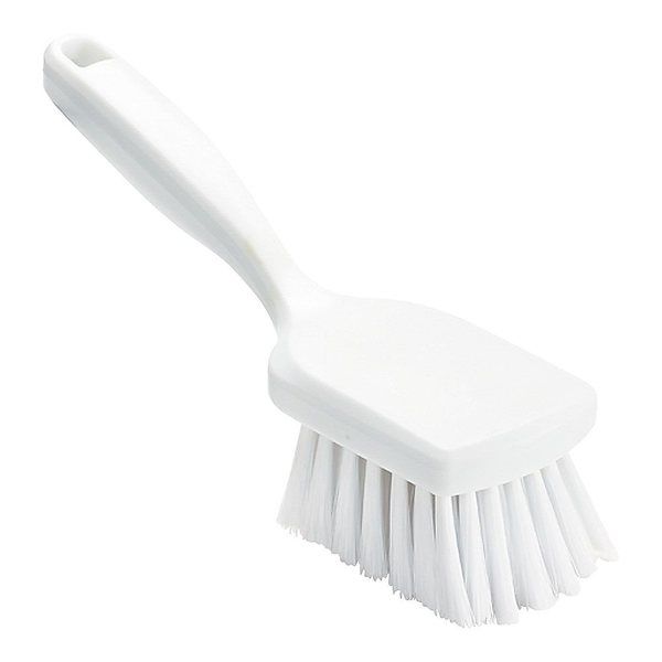 トラスト ショートハンドルブラシ ハード ホワイト 1243604 1個 67-5743-96（直送品）