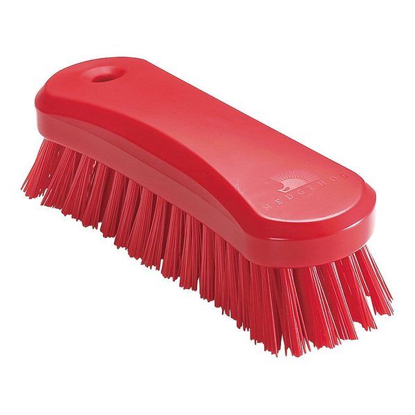トラスト オールカラー スクラブブラシ レッド 1293603 1個 67-5744-28（直送品）