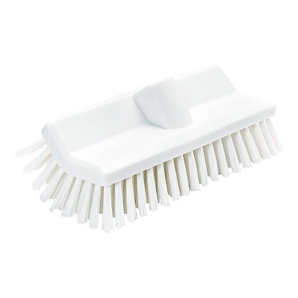 トラスト マルチフェイススクラブフロアカラーブラシ ホワイト 1072604 1個 67-5746-20（直送品）