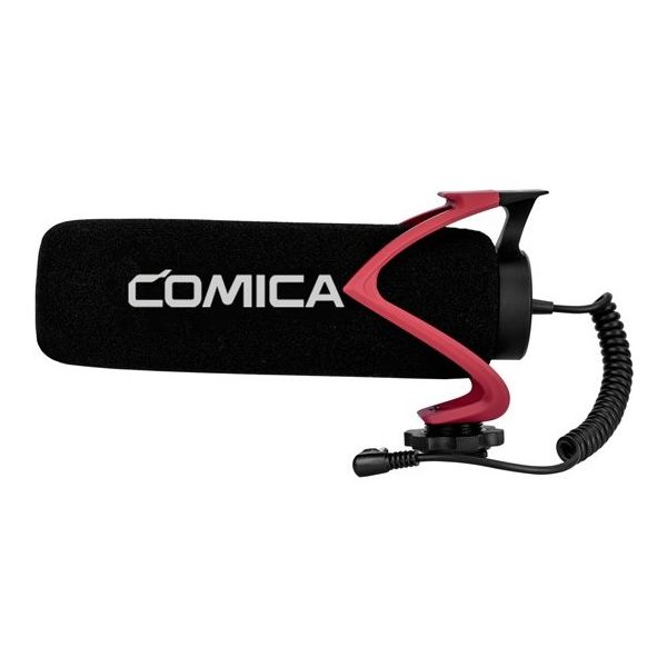 COMICA ショットガンマイク RED CVM-V30 LITE R 1個 65-0279-38（直送品）