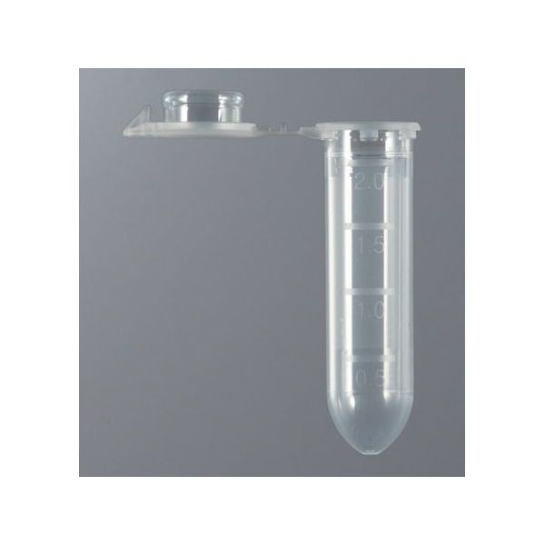 イナ・オプティカ マイクロチューブ 2.0mL 500本入 LT-0200 1袋(500本) 67-3044-70（直送品）