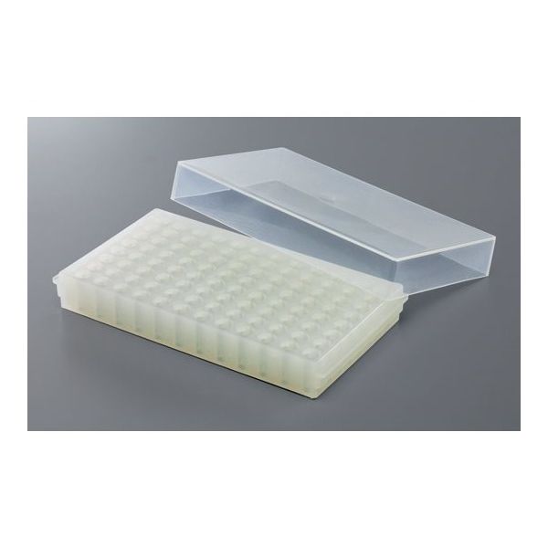 イナ・オプティカ 96ーWELL リバーシブルラック 96本立て ナチュラル 5320-00N 1個 67-5191-49（直送品）