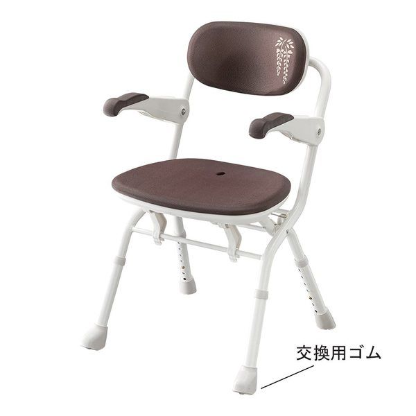 アロン化成 楽らく開閉シャワーベンチ用脚ゴムL用C付2個・C無2個 592ー512 7-6433-11 1箱(4個)（直送品）