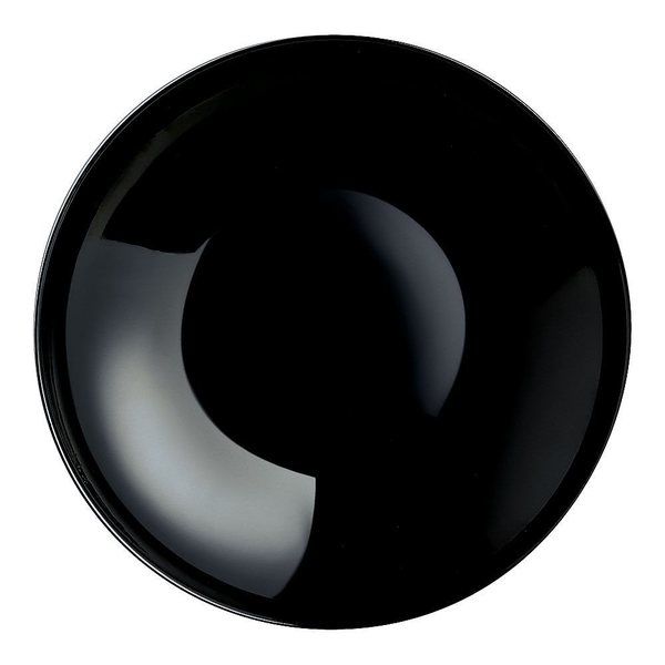 ARC International エボリューションブラック スーププレート 20cm P1130 1個 67-5754-10（直送品）