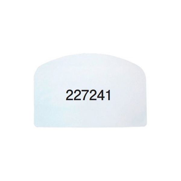 Schneider シュナイダー スクレーパー フレキシブル 137×86mm 227241 1枚 67-6913-72（直送品）