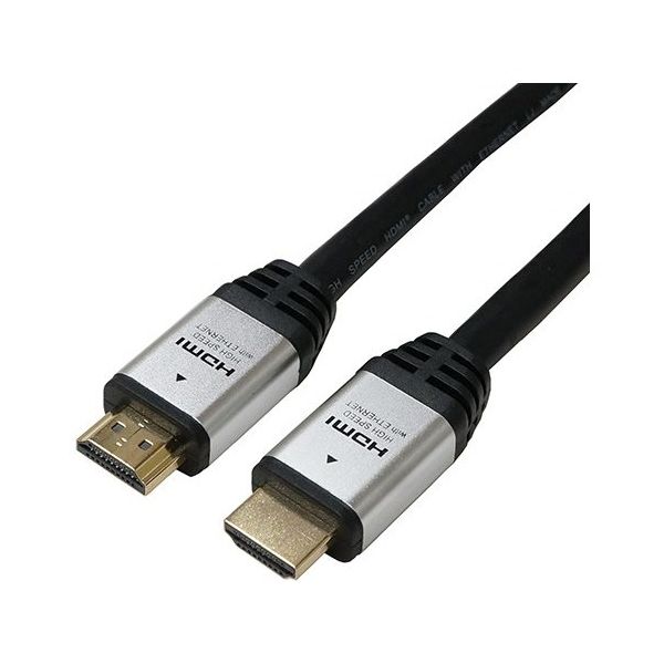 ハイスピードHDMIケーブル 3.0m シルバー 4K/60p HDR 3D HEC ARC リンク機能 HDM30-127SV 1個（直送品）