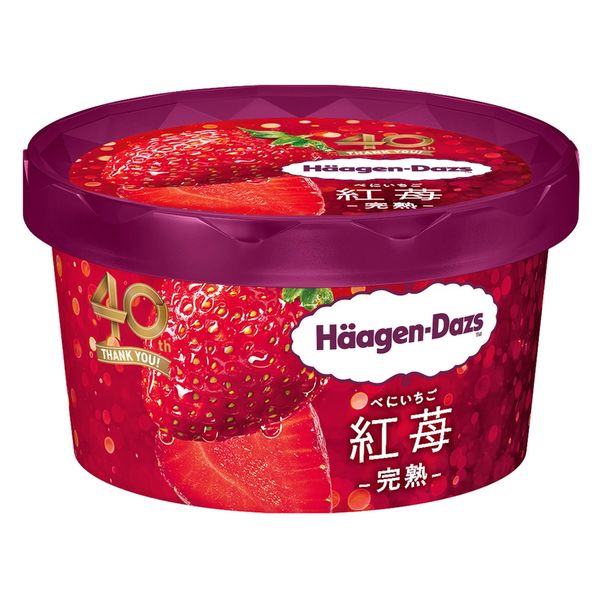 ハーゲンダッツ ジャパン [アイス] ミニカップ 紅苺 -完熟