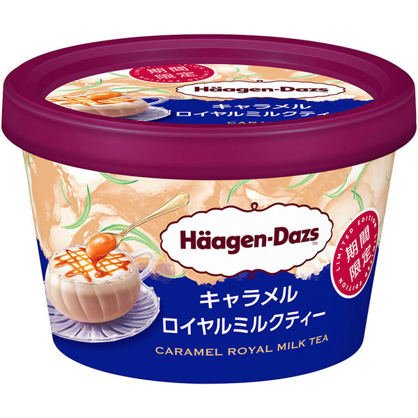 アイス]ハーゲンダッツ ミニ キャラメルロイヤルミルクティー