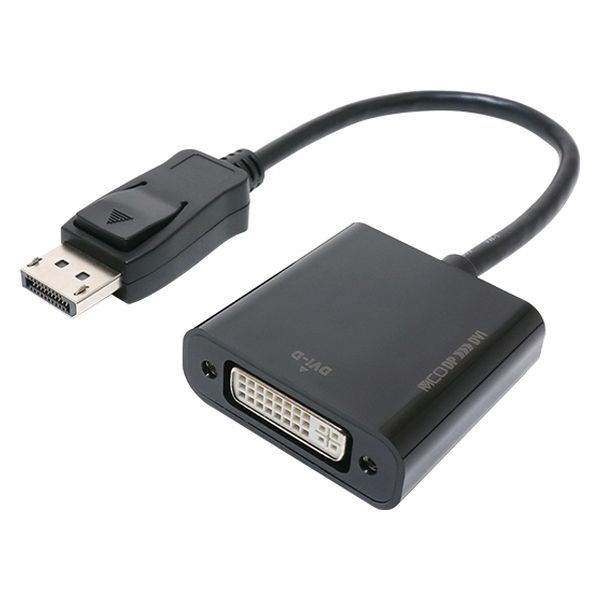 ナカバヤシ DisplayPort-DVI 変換アダプタ DP-DVA1/BK 1本