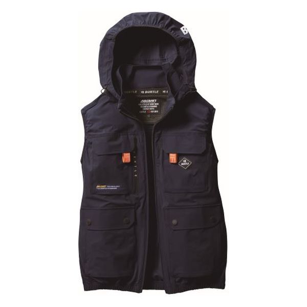 AC2034 ACベスト　L ネイビー　未使用新品　バートル　BURTLE バートル ACベスト ネイビー XXL AC2034-3-XXL 1枚（直送品