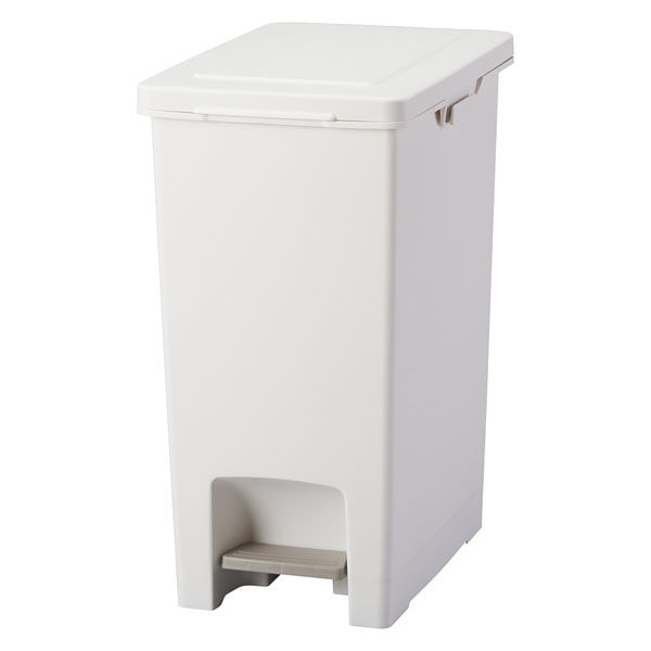 ゴミ箱 ペダル式 丸型 30L AFB-C30 アイボリー 7136419