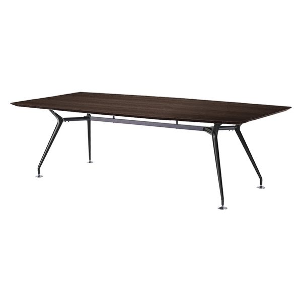 【軒先渡し】ニシキ工業 ビッグテーブル 幅2400×奥行1200×高さ720mm ダークウッド AARD-B2412F-DW 1台（直送品） 102,660円