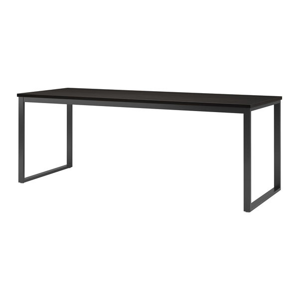 【軒先渡し】ニシキ工業 ビッグテーブル 幅2400×奥行1000×高さ720mm ダークウッド ABX-2410-DW 1台（直送品） 81,025円