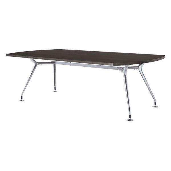 【軒先渡し】ニシキ工業 ミーティングテーブル 幅2400×奥行1200×高さ720mm ダークウッド ACAD-P2412B-DW 1台（直送品） 95,061円