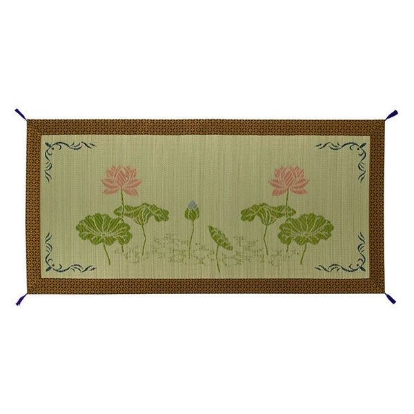 イケヒコ 蓮の花 い草御前 ござ 880×1800mm 1131860014002 1枚（直送品）