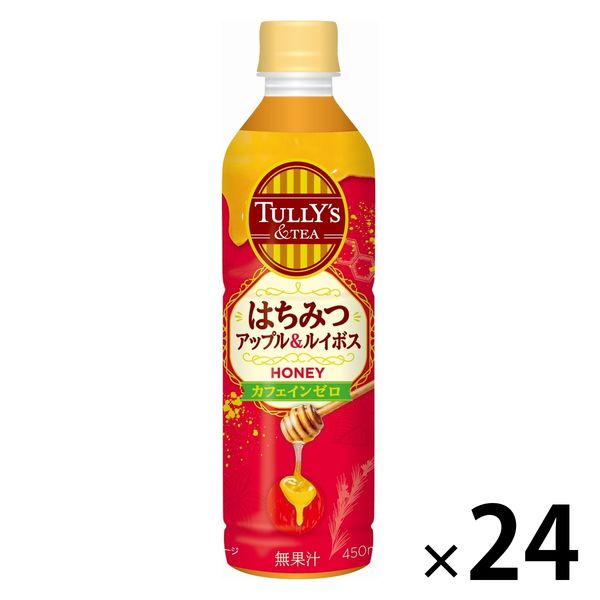 伊藤園 TULLY'S&TEA（タリーズ） はちみつアップル＆ルイボス 450ml 1箱（24本入）