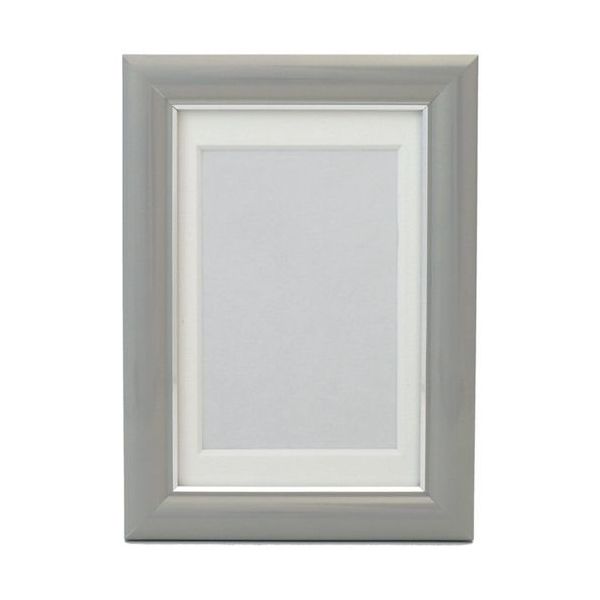 富士フイルム フジカラー パール肖像額縁 はがき・L グレー FRAMEL 506314 1枚 537-8520（直送品）