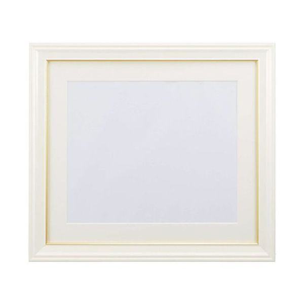 富士フイルム フジカラー 肖像額縁 4切 パールホワイト FREAM4 406225 1枚 537-8538（直送品）