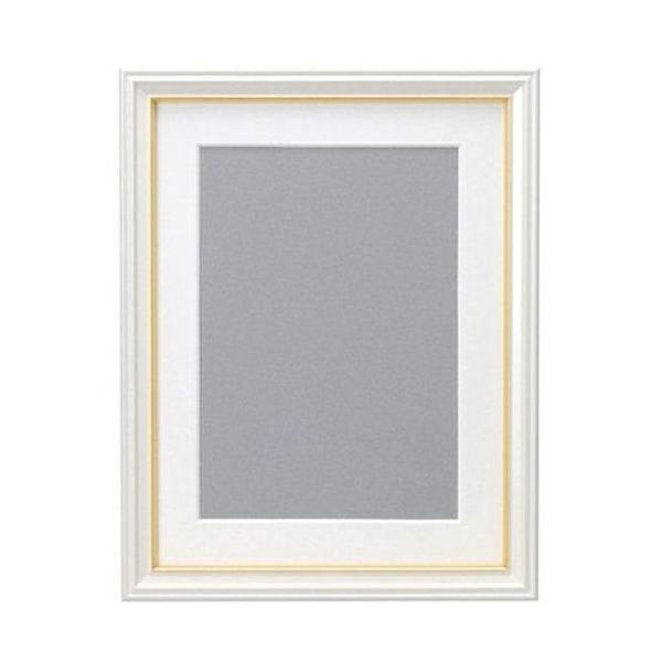 富士フイルム フジカラー 肖像額縁 2L パールホワイト FREAM2L 406232 1枚 537-8533（直送品）