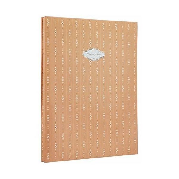 富士フイルム フジカラー ブックサイズアルバム Fー10B(BK) グラス(アプリコット) F-10B(BK)104855 1冊（直送品）