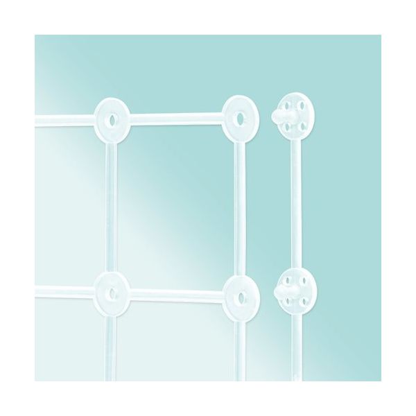 クロバー ニット用ソフトピン〈クリア〉 58-671 1セット(5個) 523-2736（直送品）