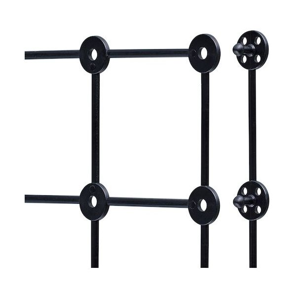 クロバー ニット用ソフトピン〈黒〉 58-672 1セット(5個) 523-2735（直送品）