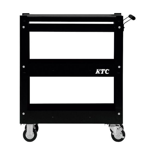 京都機械工具 KTC ワゴン(3段1引出し)(ブラック) SKX2613BK2 1台 520-8988（直送品）