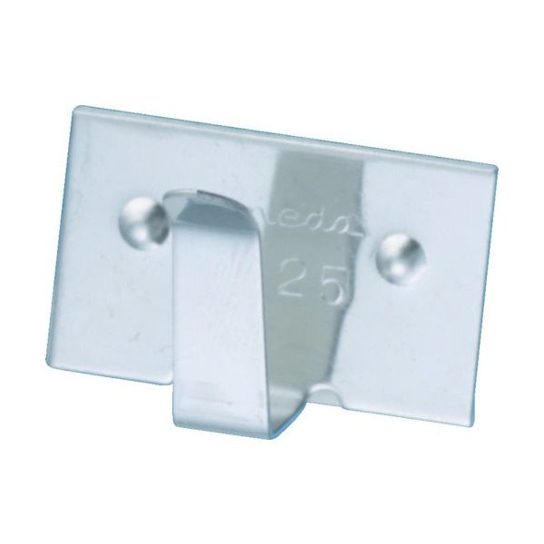 カメダデンキ カメダ 配線止め具 ハイステッカー (100個入) シルバー ES-25-SA-100P 1袋(100個) 461-2010（直送品）