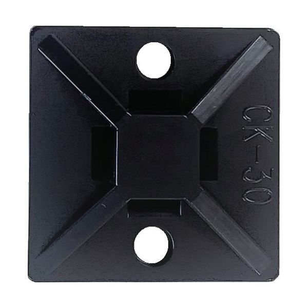 芝軽粗材 コンベックス 結束バンドベース CKー30B 100本入り CK-30B(100P) 1袋(100本) 473-9018（直送品）