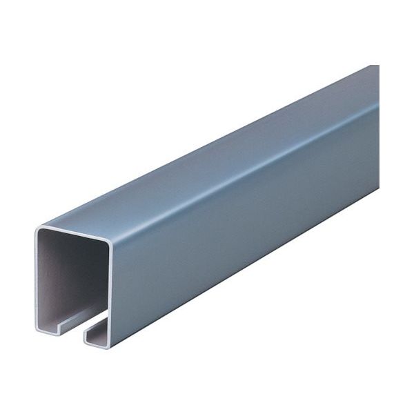 ヤボシ トラックレール・ハンガーレール(スチール製) 4号/2730mm 4TR27 1本 494-5854（直送品）