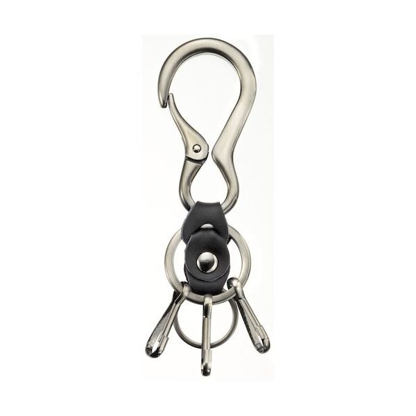 大一鋼業 MARKEY カラビナキーホルダー CK-8 1セット(10個:1個×10袋) 509-5851（直送品）